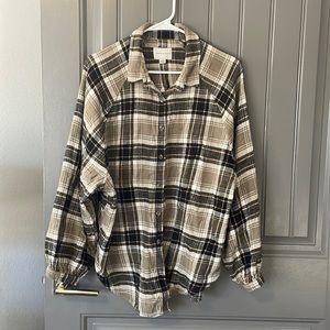 American Eagle Green flannel